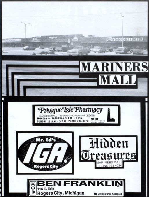 Mariners Mall - 1984 Yearbook Ad (newer photo)
